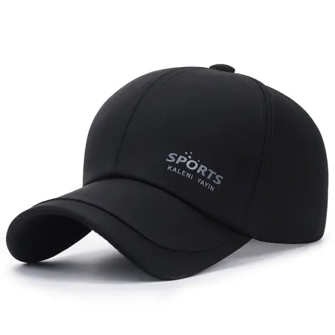 Spring Clothing Fabric Baseball Cap Men's Middle-aged and Elderly