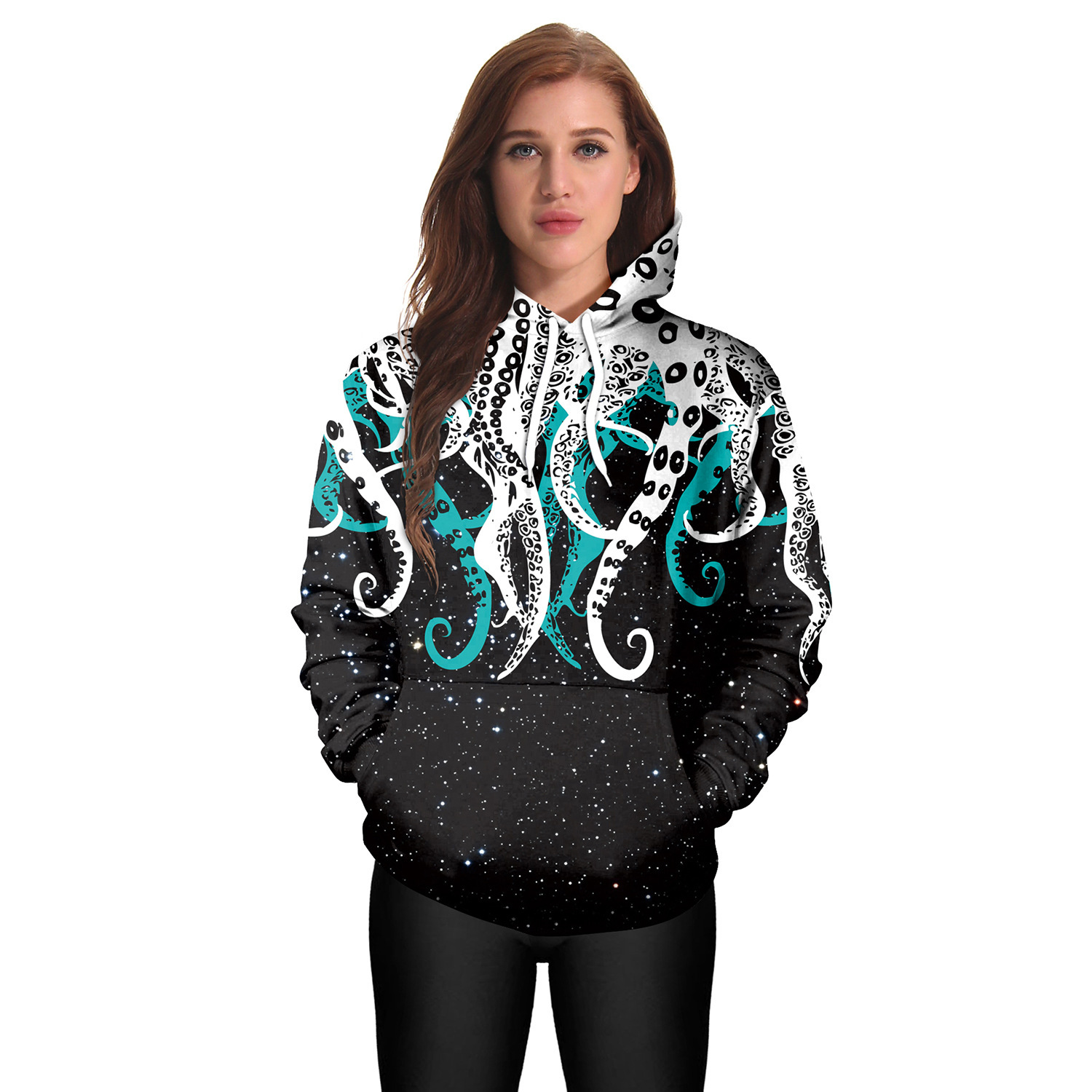 Title 2, Octopus Digital Print Hoodie