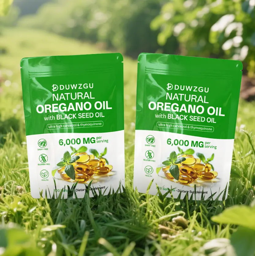 Oregano Oil Softgels with Black Seed Oil