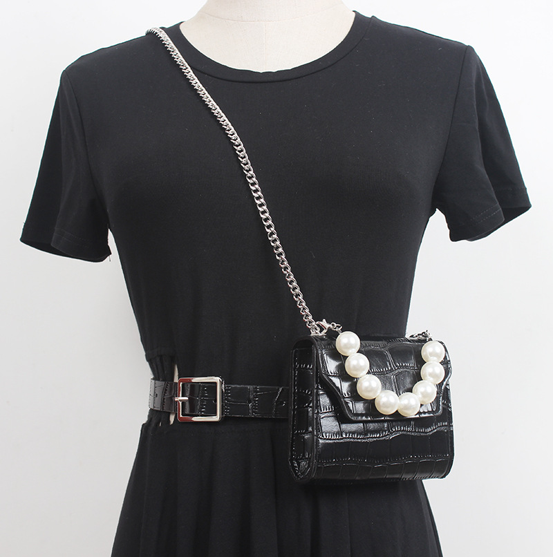 Crocodile Pattern PU Shoulder Bag, picture 2 of 5