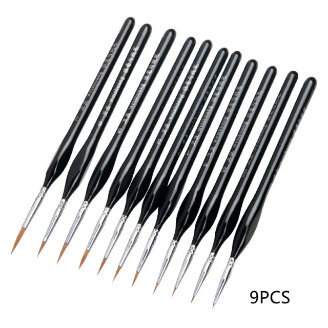 Black Wolf Fine Nail Art Student Line Pen Black - Shop at LoveMi
