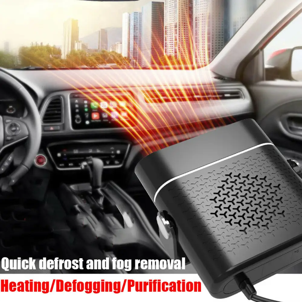 3 in 1 Car Heater Defogger Plug in Cigarette