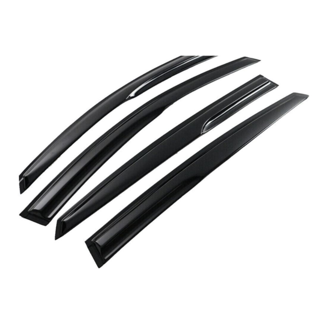 For 11-15 Kia Optima Sedan K5 Mugen Style Window Visors Rain Sun Guard Deflector