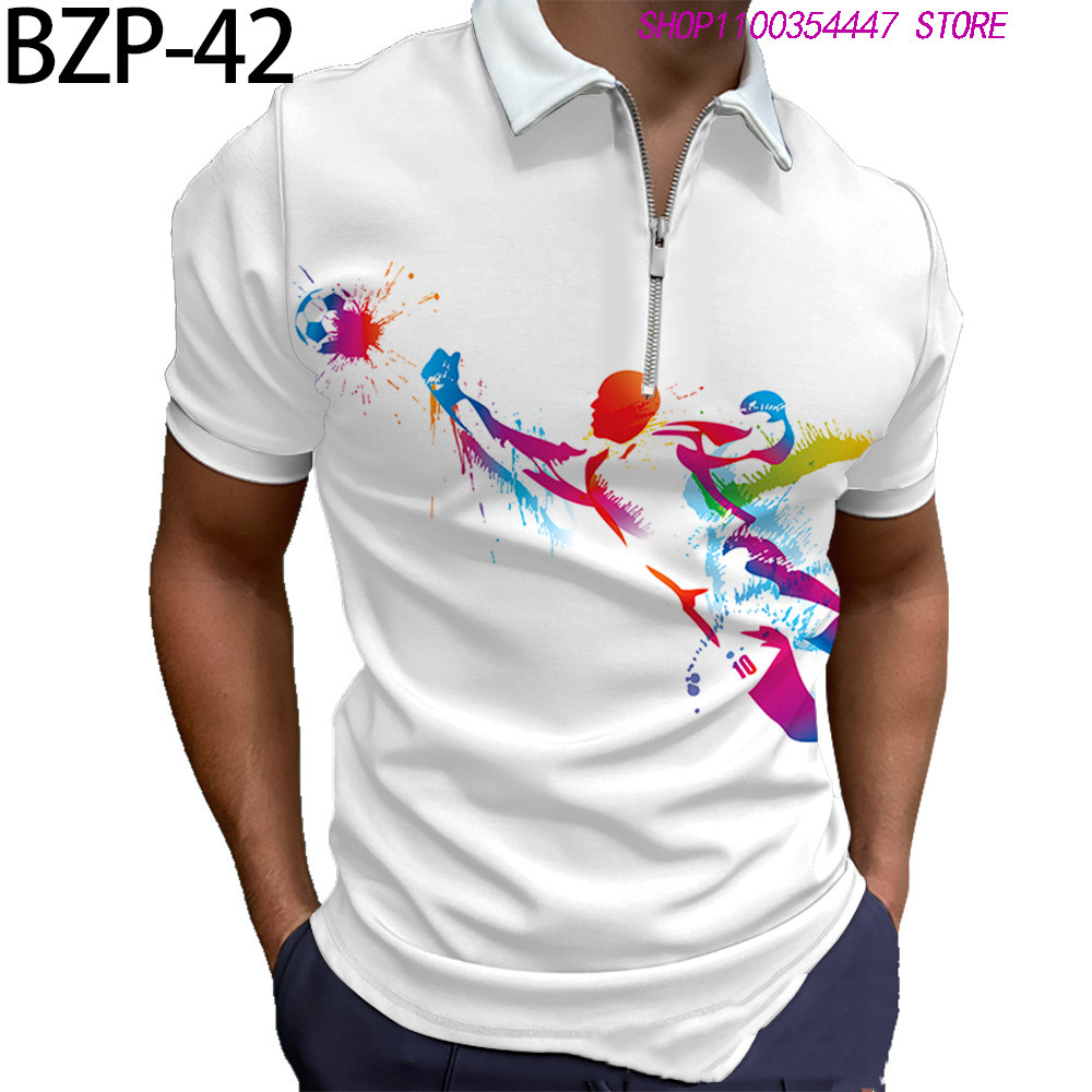 Title 6, Popular High-definition Digital Print Lapel T-s...