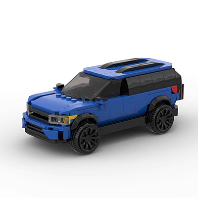 MOC-105009 Car Model Ford Explorer Puzzle Assembled Building Blocks - Image 8
