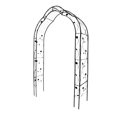 Metal Garden Arch Assemble Freely With 8 Styles Arbor Trellis Climbing Plants Outdoor