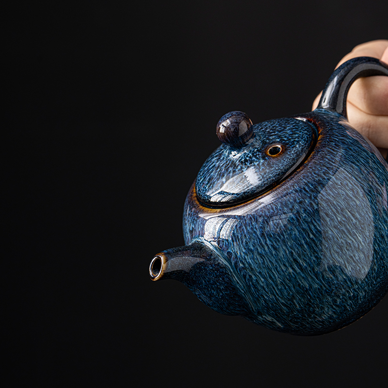 Title 2, Teapot Single Pot Ceramic Handmade Single Tea S...