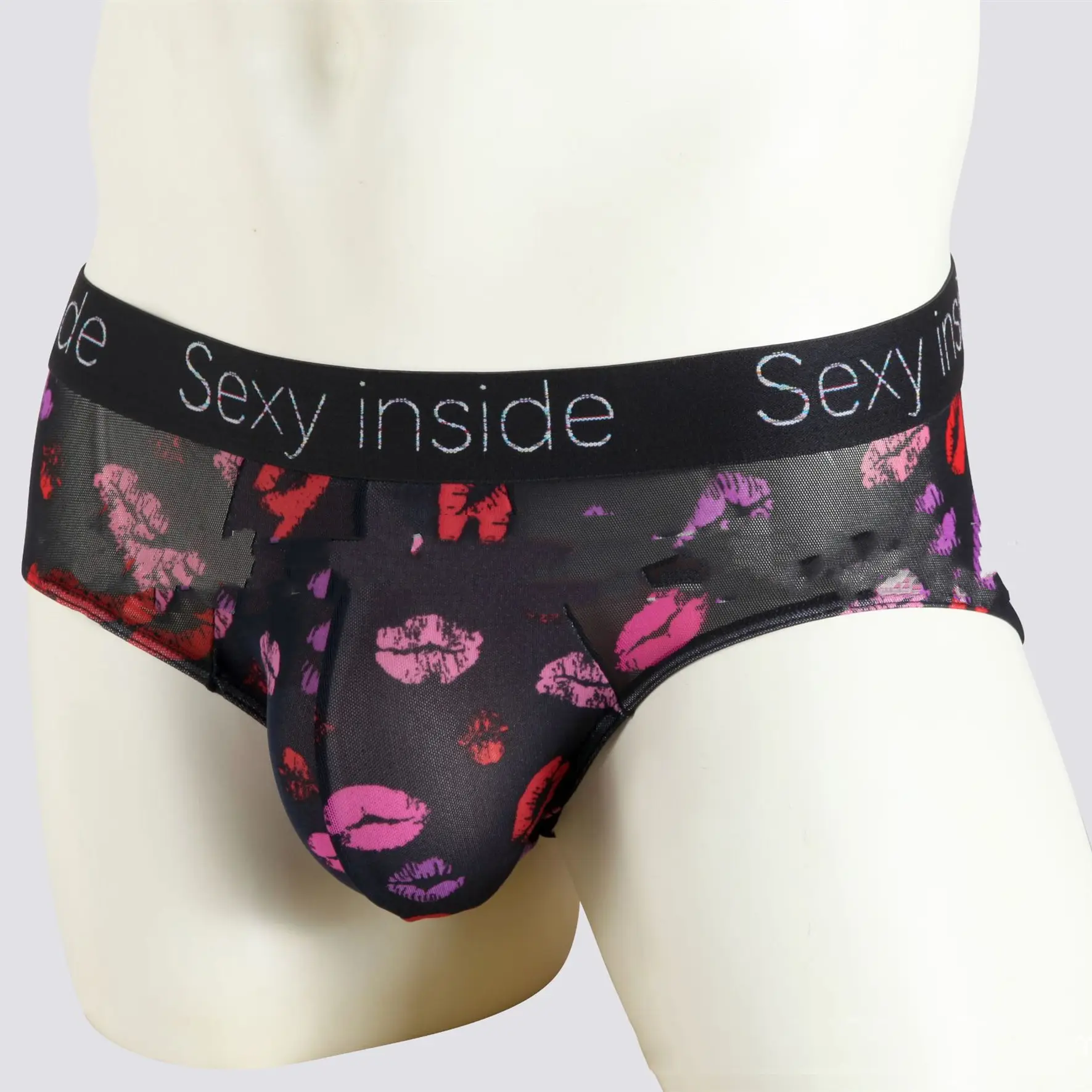 Men's Ice Silk Printed Shorts