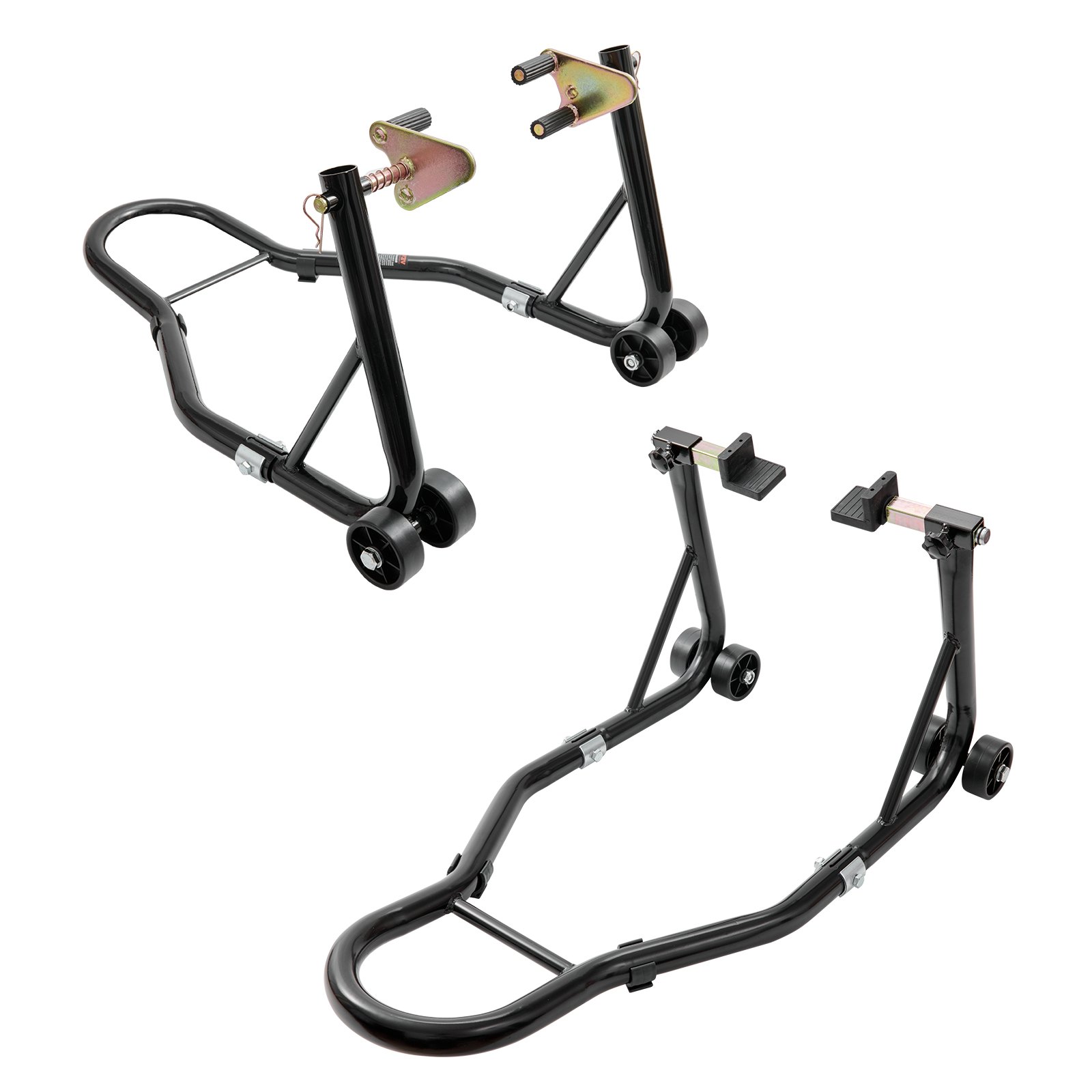 VEVOR Motorcycle Stand Lift, 850lbs Front Rear Combo Stand Lift Stand, Front And Rear Wheel Fork Stand…