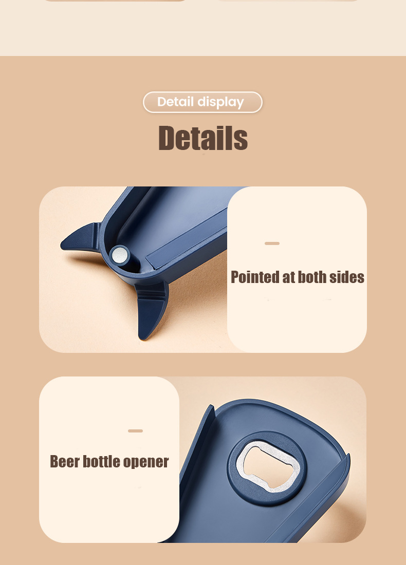 Sturdy Bottle Opener - Rust-Proof ABS Jar, Can, Corkscrew, And Beer Bottle Cap Remover - Essential Home Bar Tools