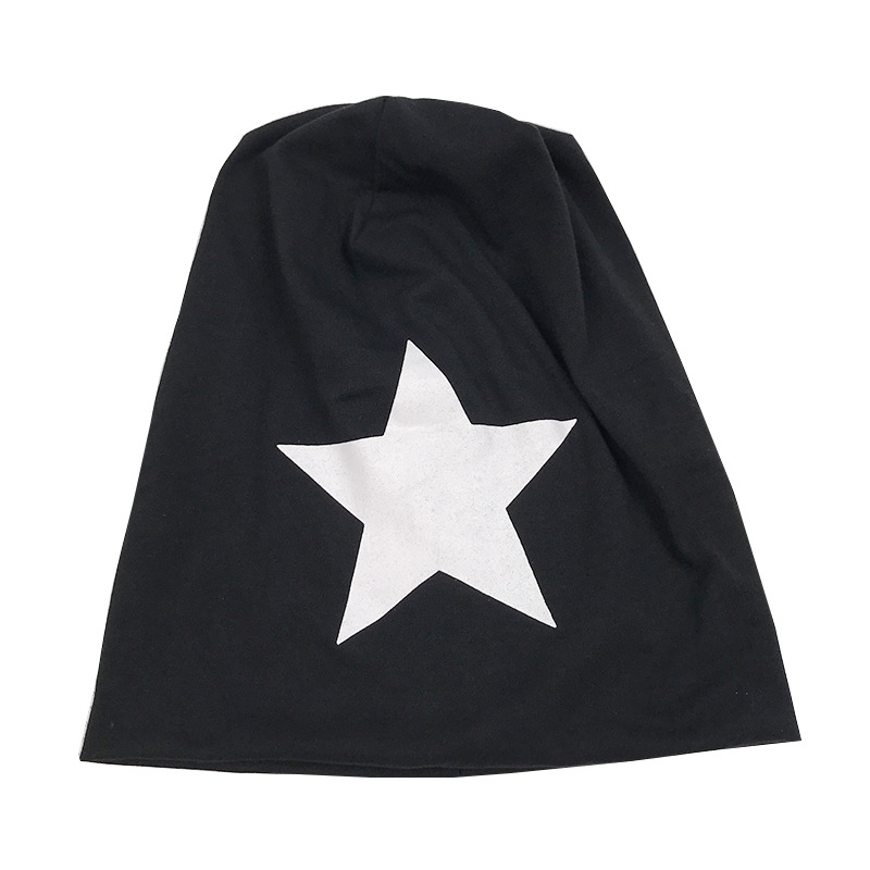 Five-pointed Star Warm Hat Korean Style Cotton Confinement Hat