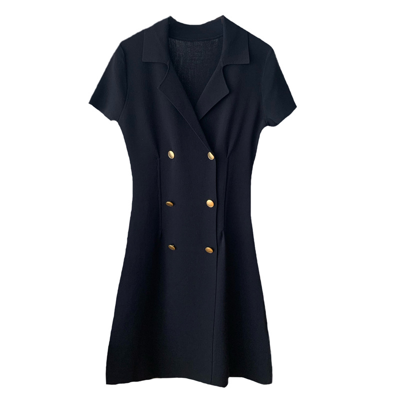 Women's Fashion Suit Knitted Dress
