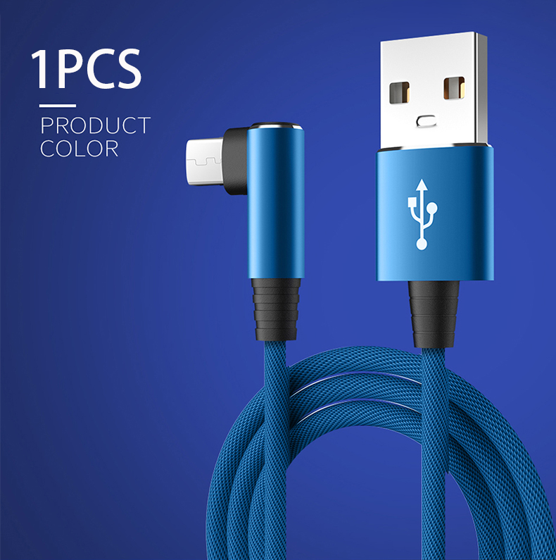 Mobile Phone Elbow Fast Charging Data Cable