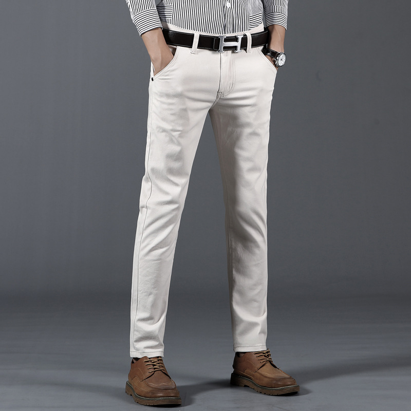 Title 6, Pantalon décontracté droit homme extensible, co...