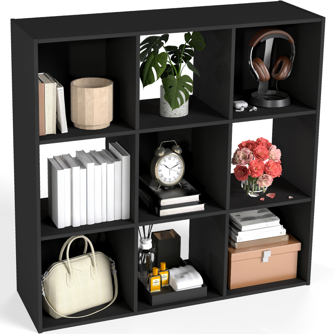 Cube Storage Organizer - Open Cube Bookshelf With Removable Back Panels, Display Storage Bookcase For Living Room, Bedroom, Entrance Hall image 53