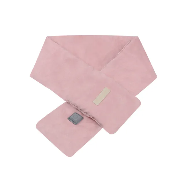 Warm Neck Protector And Hot Compress Three stage Temperature Control Scarf Pink - Shop at LoveMi
