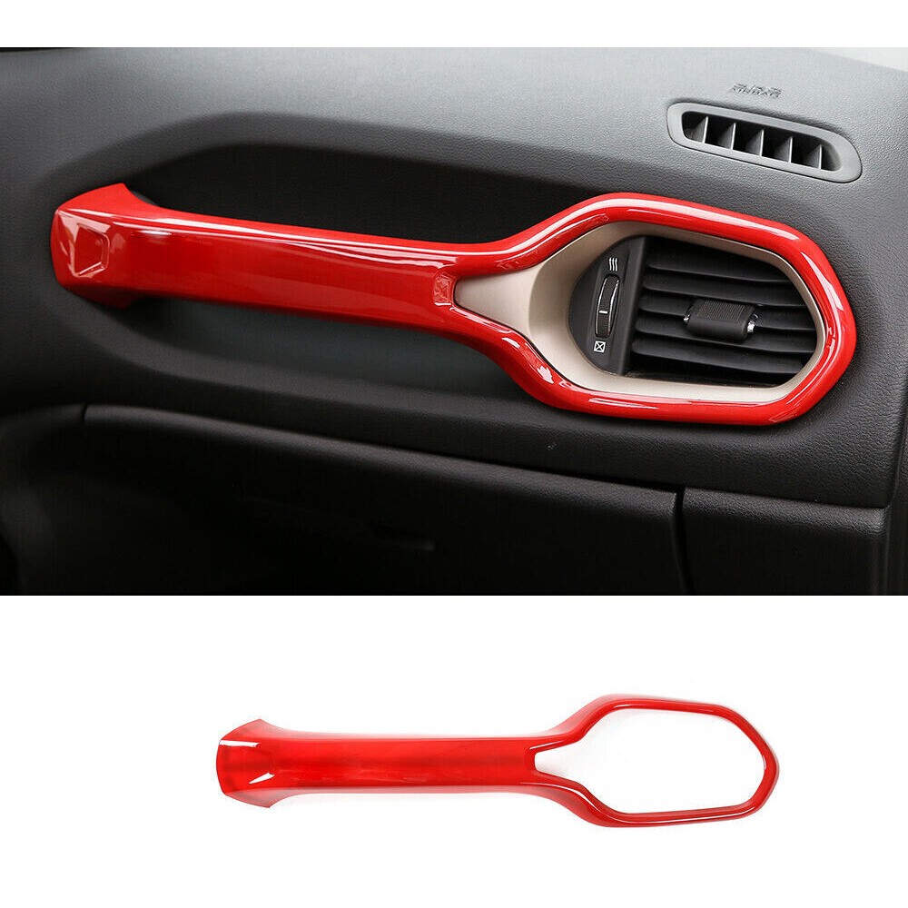 Interior Co-pilot Dashboard Handles Cover Trim — foto 3