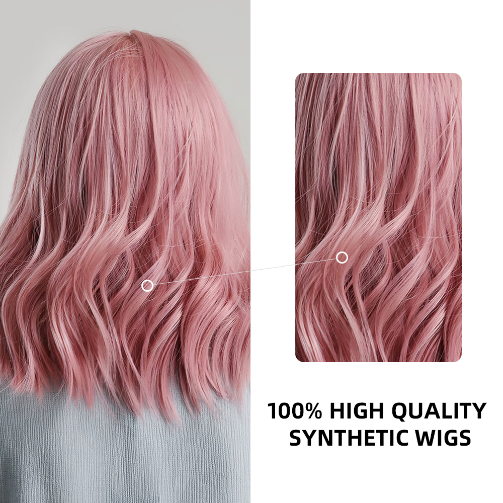 High-temperature Fiber Mechanism Wave Curly Hair Head Cover