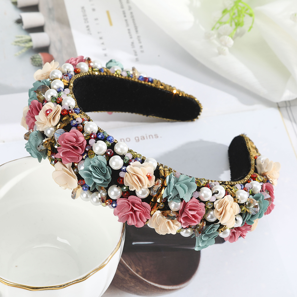 Bridal Flower Headband Headband European And American Wedding Accessories