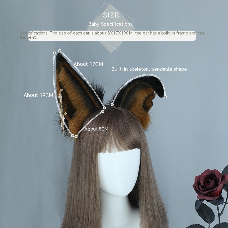 Title 1, Plush Simulation Animal Ears Headband