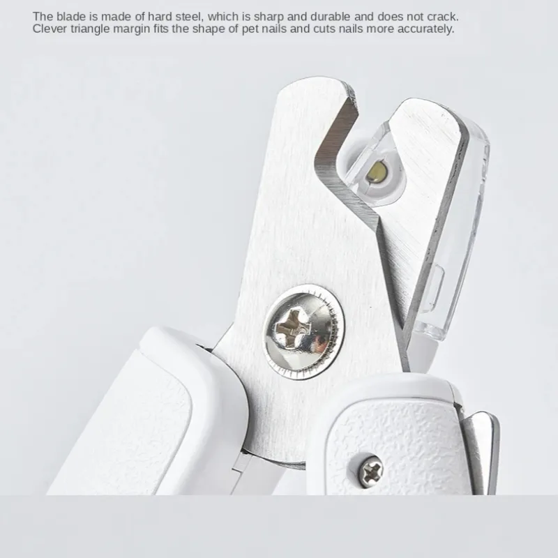 Professional Pet Nail Clipper Scissors Pet Dog Cat Nail Toe Claw Clippers Scissor LED Light Nail Trimmer For Animals Pet – image 5