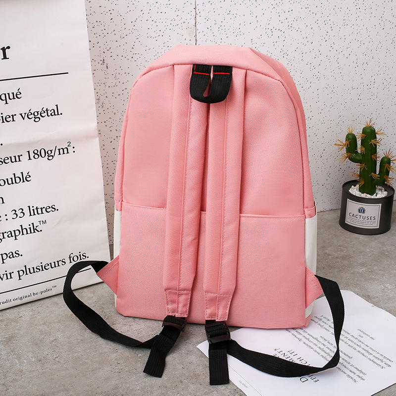 Title 6, Vierteiliger Canvas-Rucksack für Studenten von ...