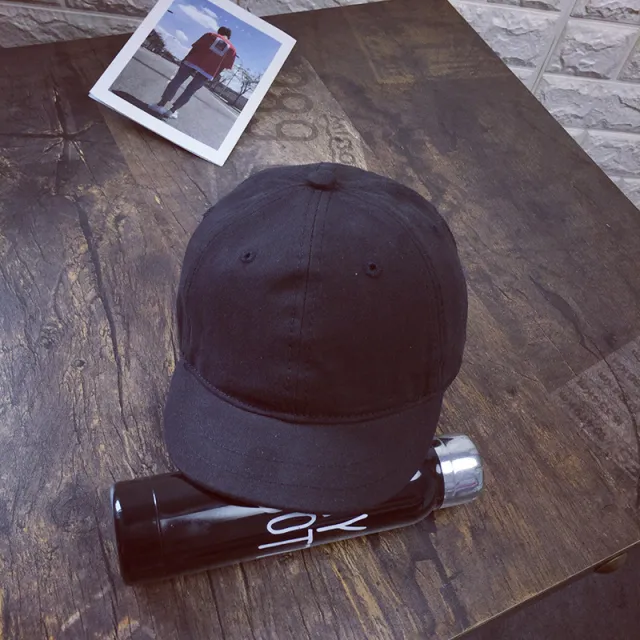 Retro Solid Color POW Hat Spring Short Brim Baseball Cap Male Mechanic Repair Cap Black - Shop at LoveMi