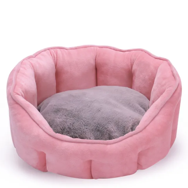 Kennel Mat Cat House Cat Hammock Caixas De Areia Gato Cat Kennel Winter Warm Cat Kennel Plush Thickened Pet Pink - Shop at LoveMi