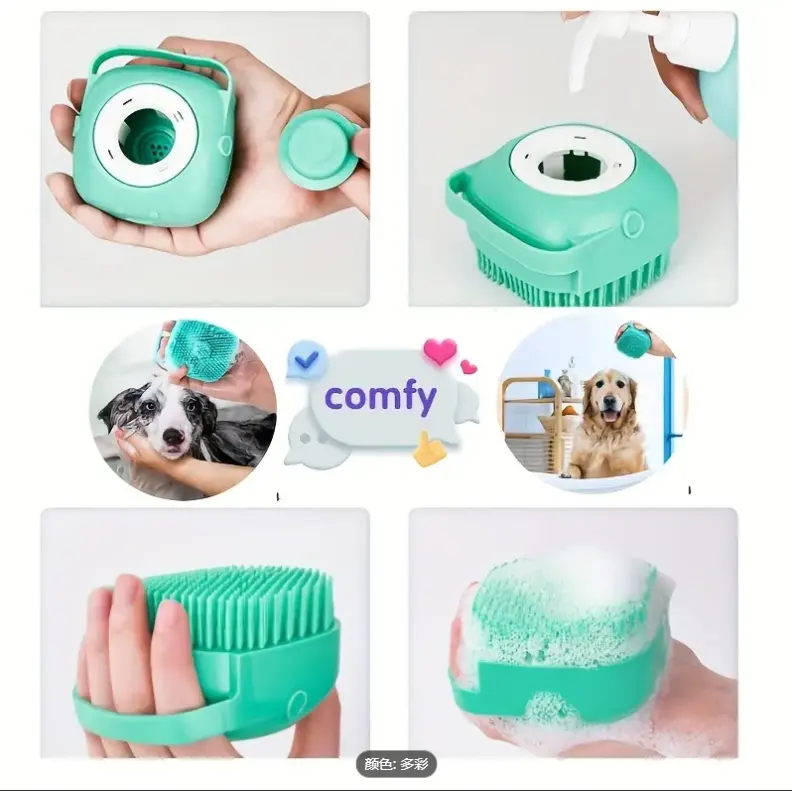 Pet Grooming Kit, Self-Cleaning Brush Shedding Kit