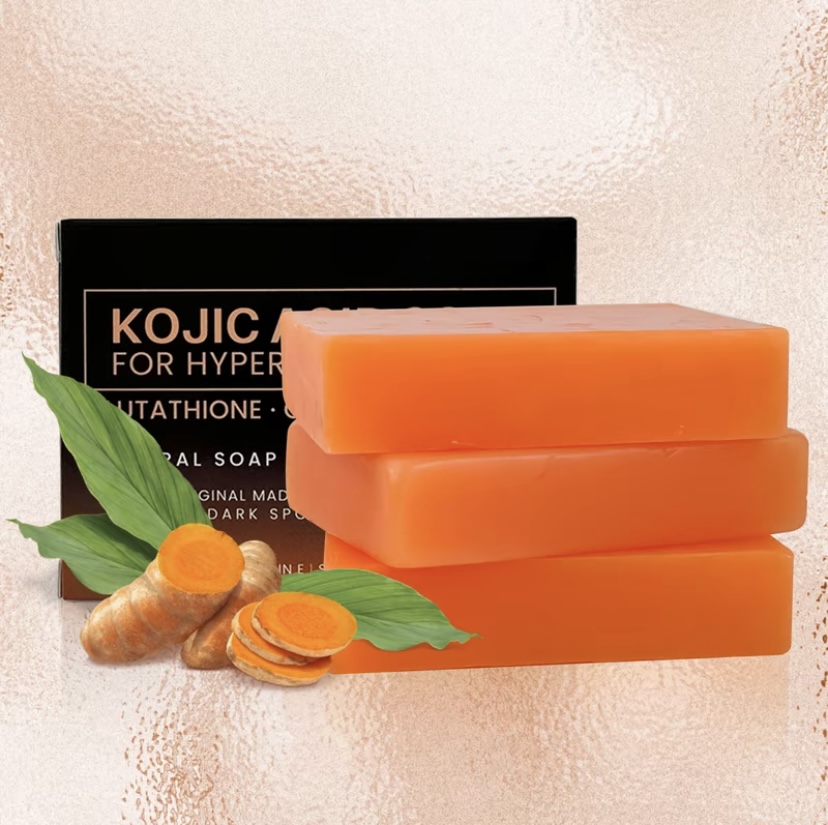 Organic Turmeric Soap Bar For Face, Kojic Acid Soap For Hyperpigmentation, Premium Japanese Formulated Kojic Soap Enriched With Vitamin C, Retinol,... 1Pack - Shop at LoveMi