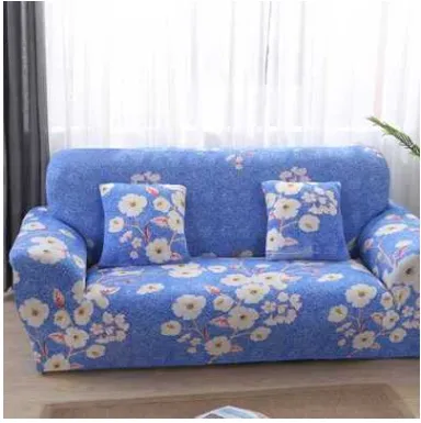 Modern Minimalist Stretch Sofa Cover All Inclusive Double And Two Pillows - Shop at LoveMi