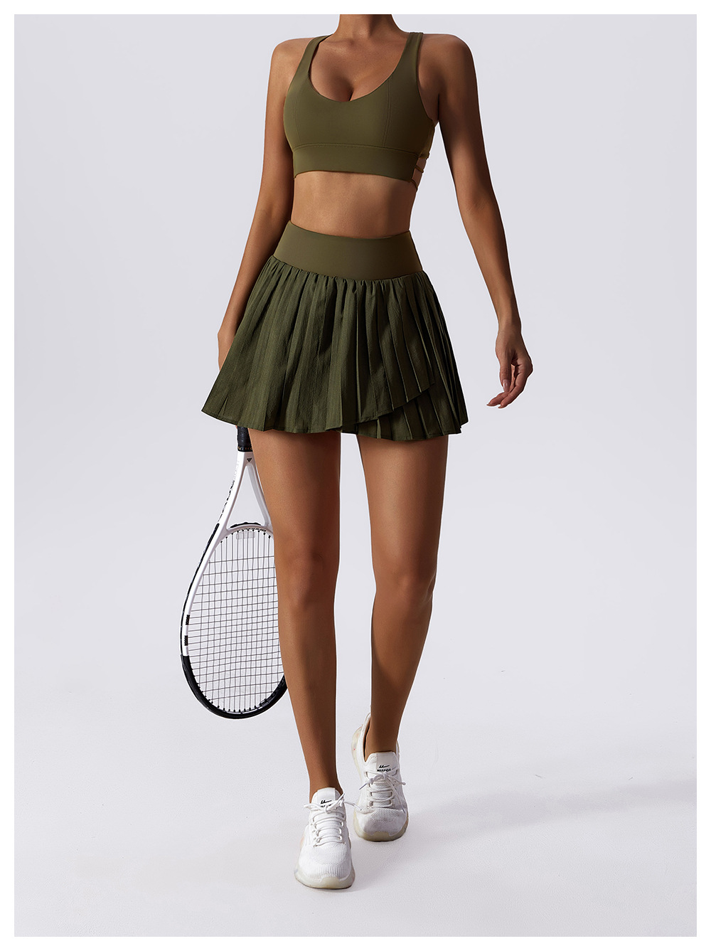 Quick-drying Tennis Culottes Skirt