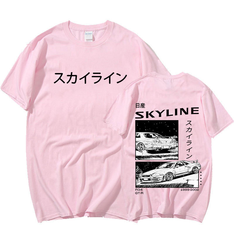 Title 3, Letter Double-sided Printed T-shirt