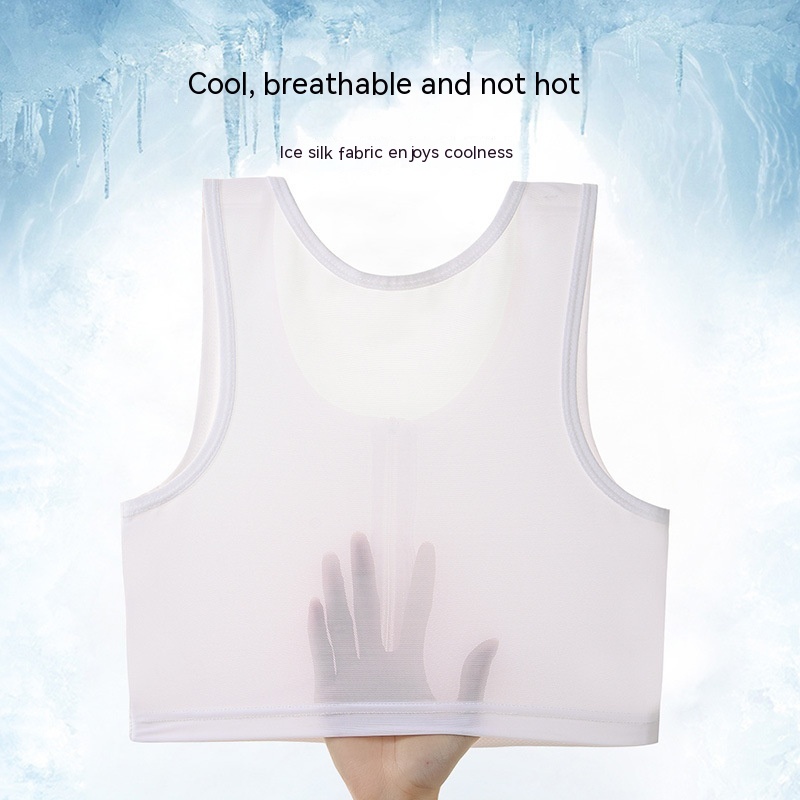 Women's Fashion Simple And Seamless Thin Chest Zipper Sports Shockproof Vest