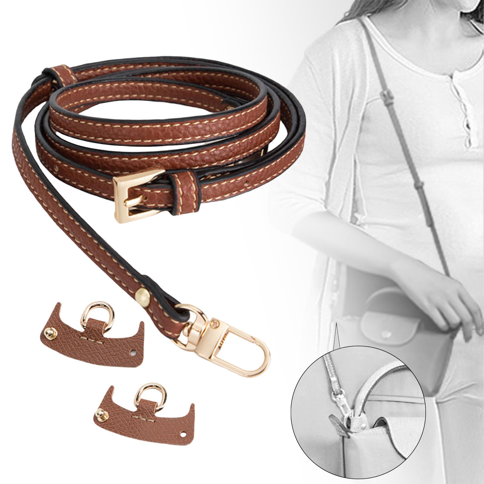 Purse Strap For Handbag Replacement Universal Making Briefcase DIY Brown — image 2