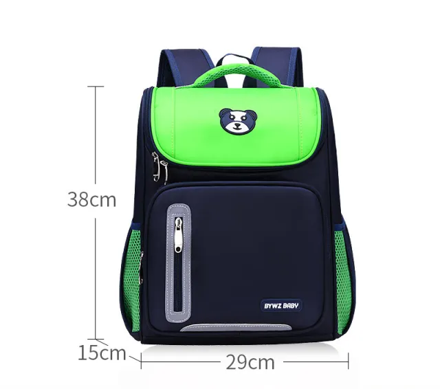 Boys And Girls Space Bag Backpack Lightweight Children's School Bag Green - Shop at LoveMi