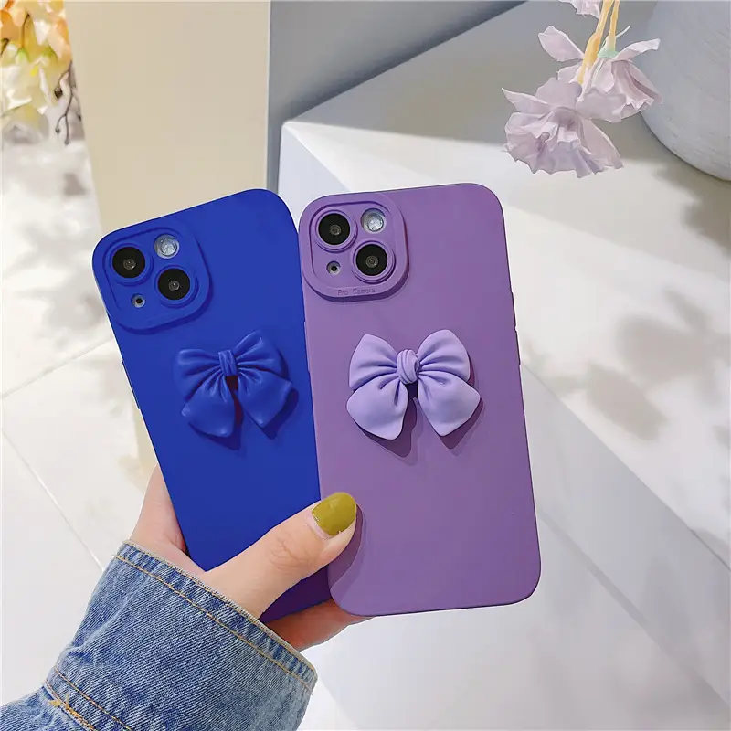 Stereoscopic Bow Is Suitable For Mobile Phone Case