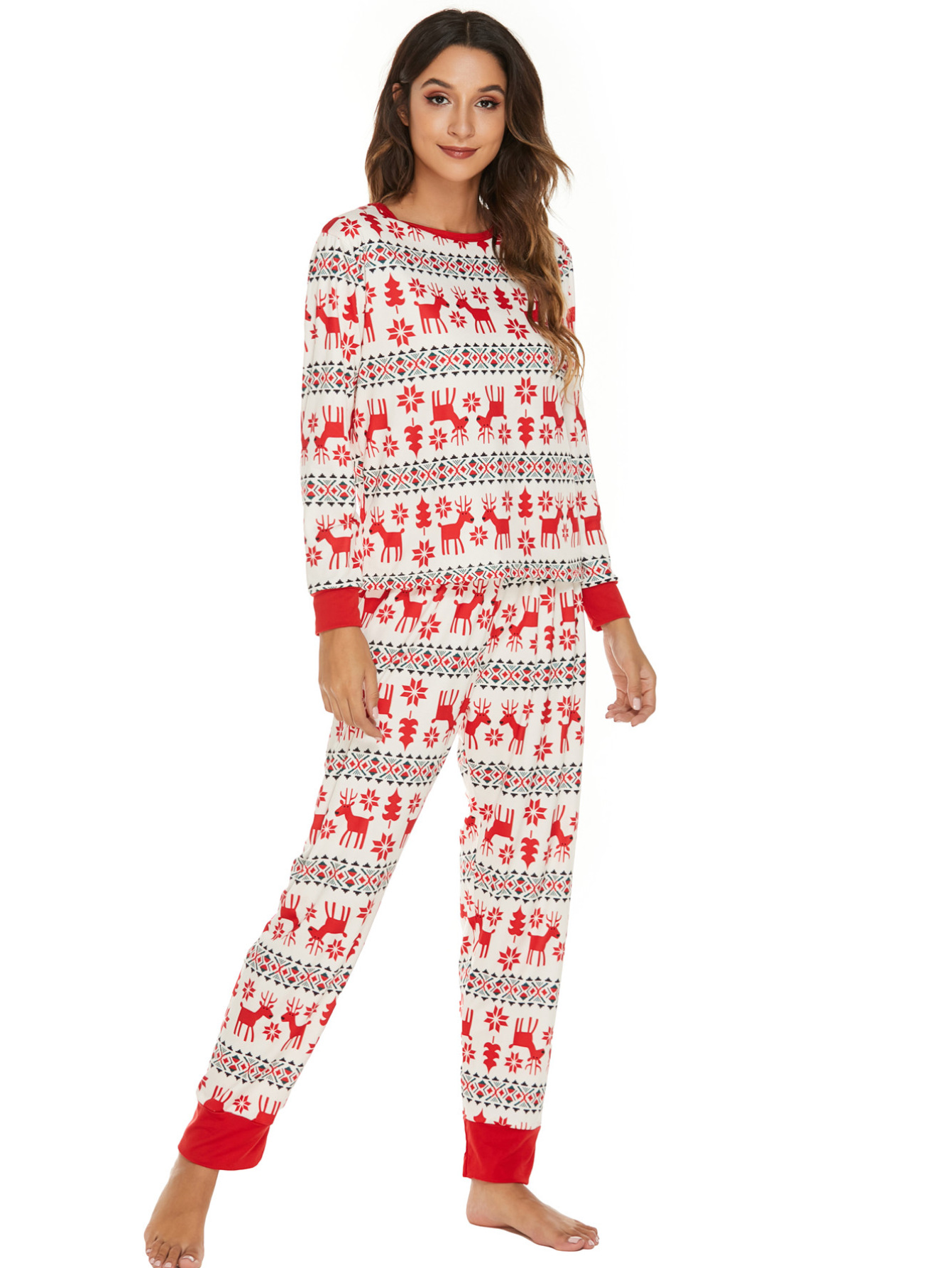 Title 5, Christmas Home Service Suit Fashion Suit Pajamas