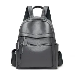 New Style Large-capacity Casual Female Bag Fashion Korean School Bag - Gray - View 1