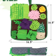 Pet Sniffing Pad Feeding Pad Anti-choke Training Sniffing Pad - Sniff Pad 42X42Cm - View 1