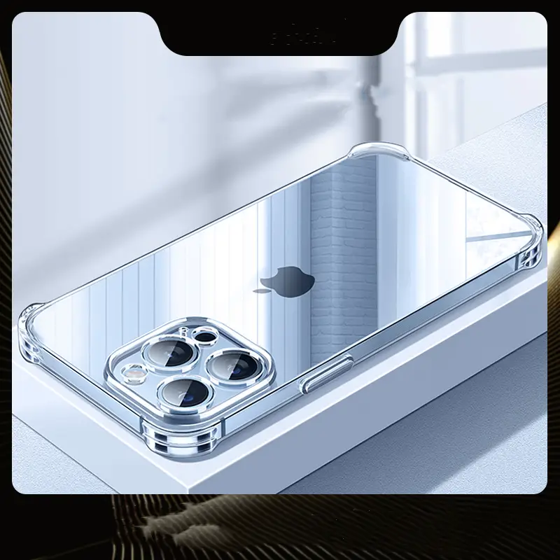 Tide Soft Shell Silicone Thin Mobile Phone Case For Men And Women