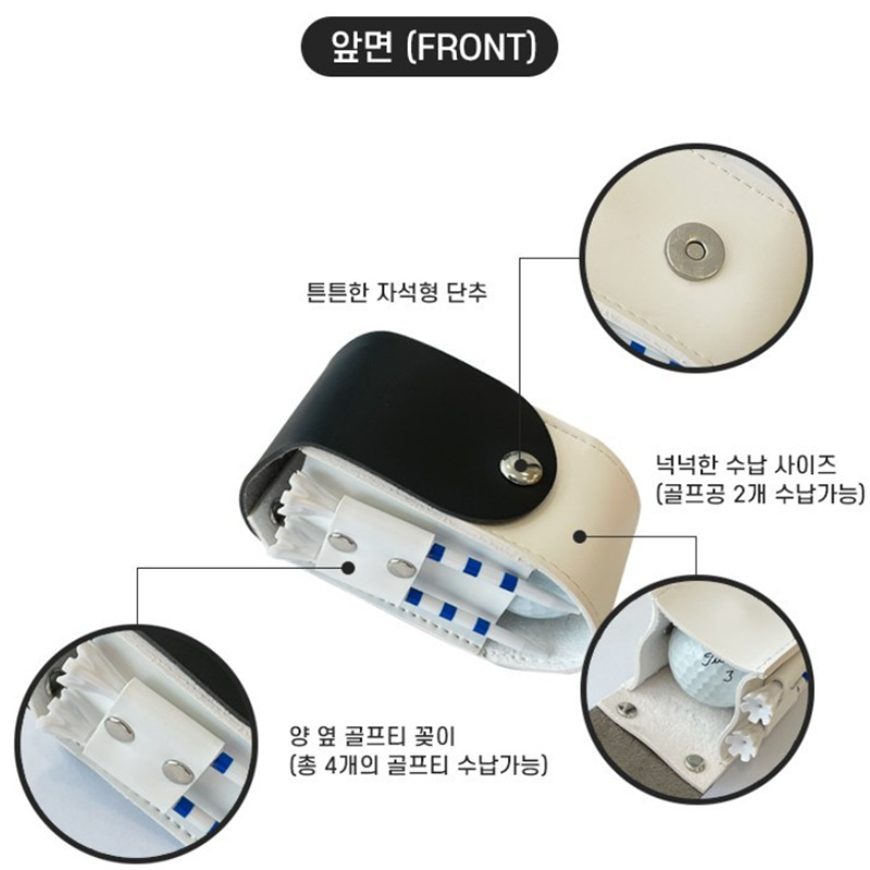 Japanese And Korean Outdoor Leather Golf Bag — foto 7
