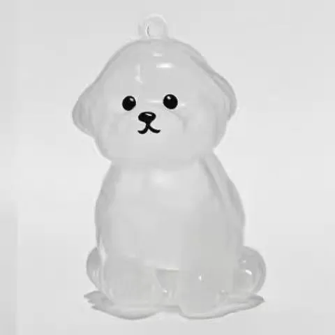 Transparent Fur Storage Box For Puppies Adorable Animal Fur Ball Storage Hanging Ornament Decorative Keepsake Dust Proof Box Gift Bichon Frise - Shop at LoveMi