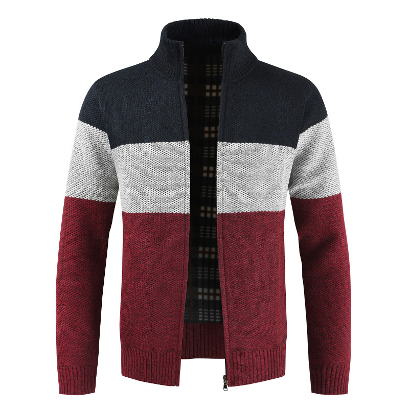 Title 2, Color stitching sweater