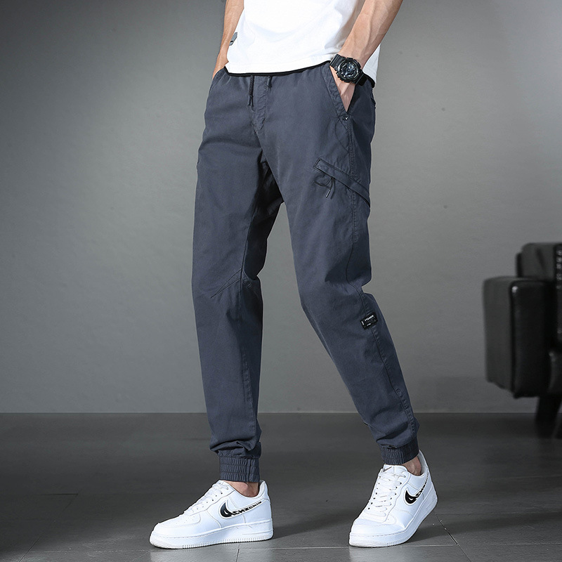 Men's Casual Pants Thin Section Stretch Overalls