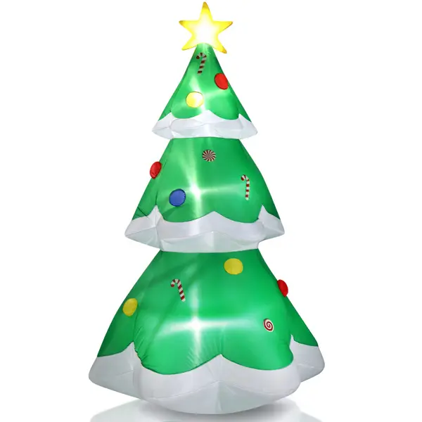 6.9ft Christmas Tree With 4 LED Light