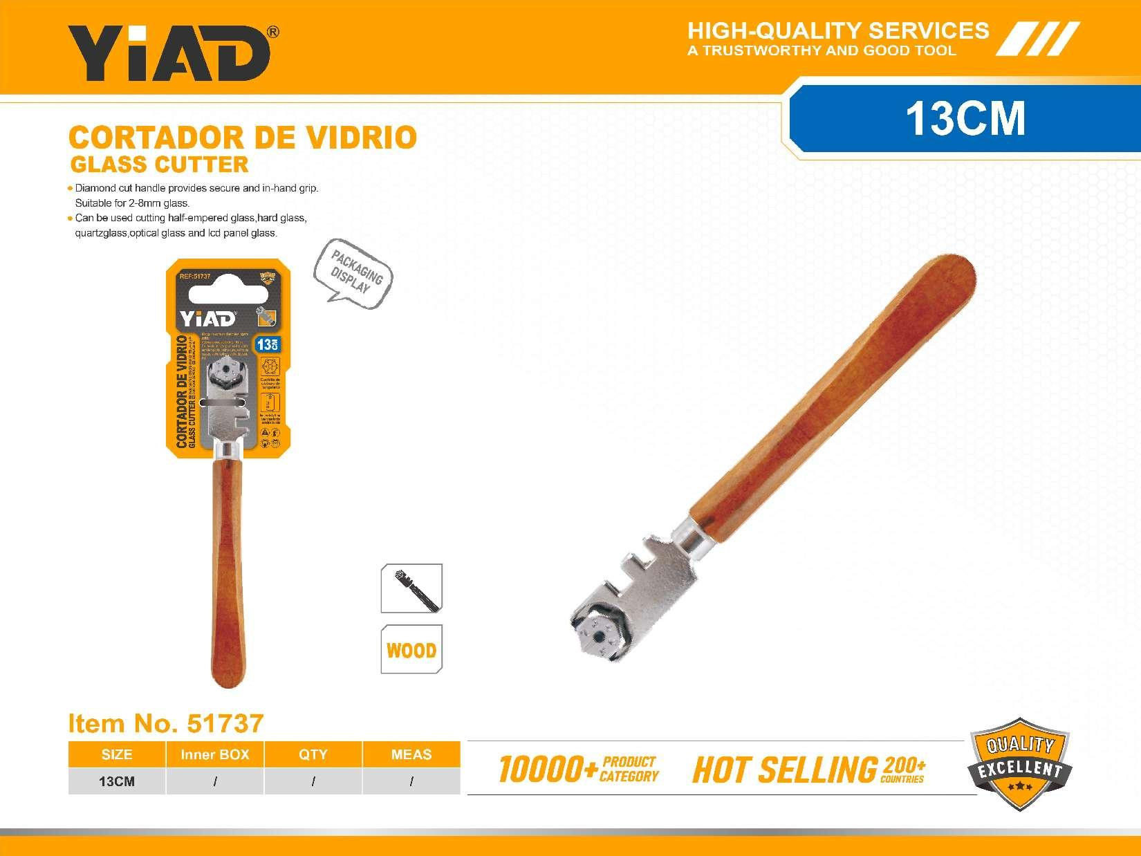 Flat Handle Six-wheel Glass Cutter, Only Supports Self-pickup, Please Note That Free Shipping Is For Anti-bidding Price