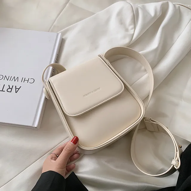 Mobile Phone Soft Side Design Underarm Hand Messenger Bag White - Shop at LoveMi