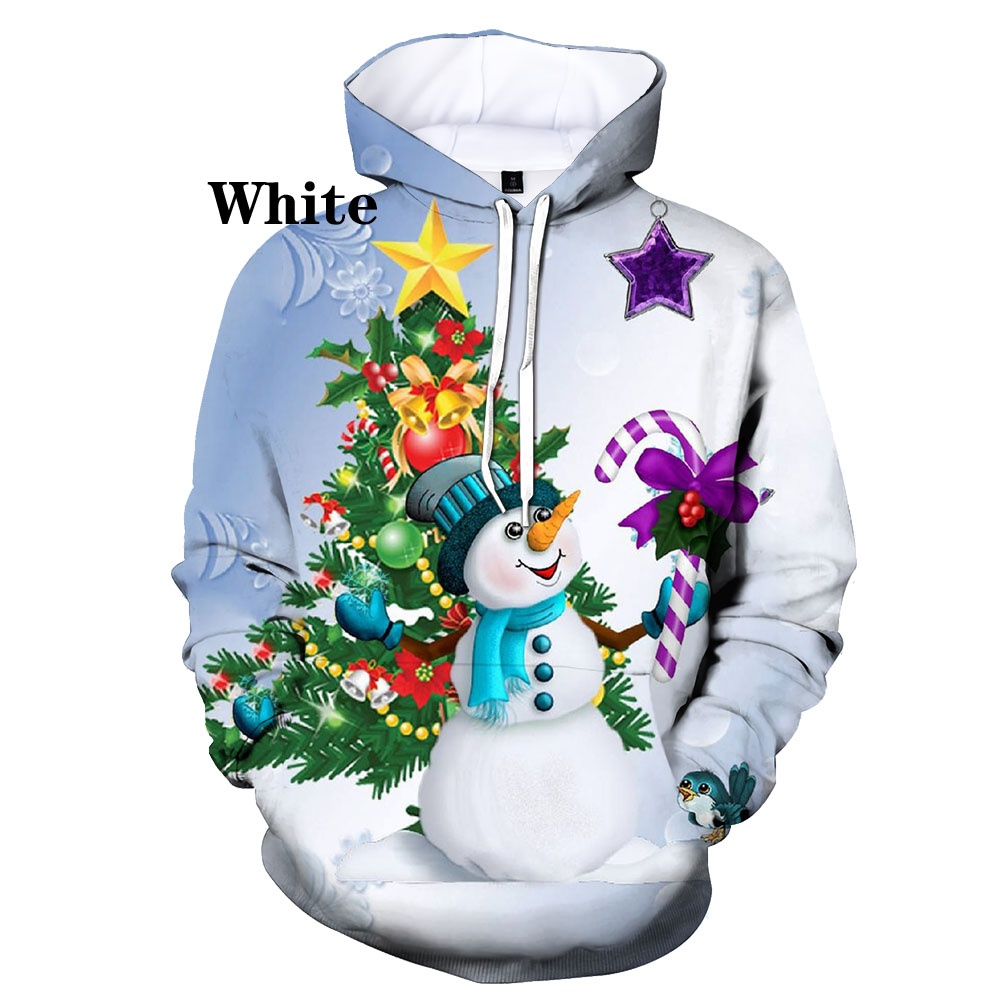 Title 3, Kerst 3D digitale print casual losvallend sweat...