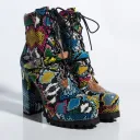 Flower Skin Snake Pattern-36